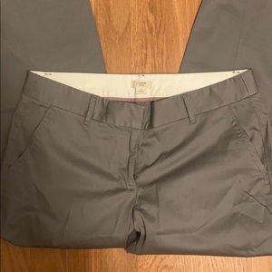 J. Crew City Fit grey work pants